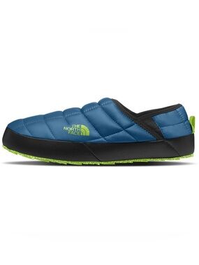 The North Face Thermoball Traction Mules Banff Blue/Safety Green 💚💙